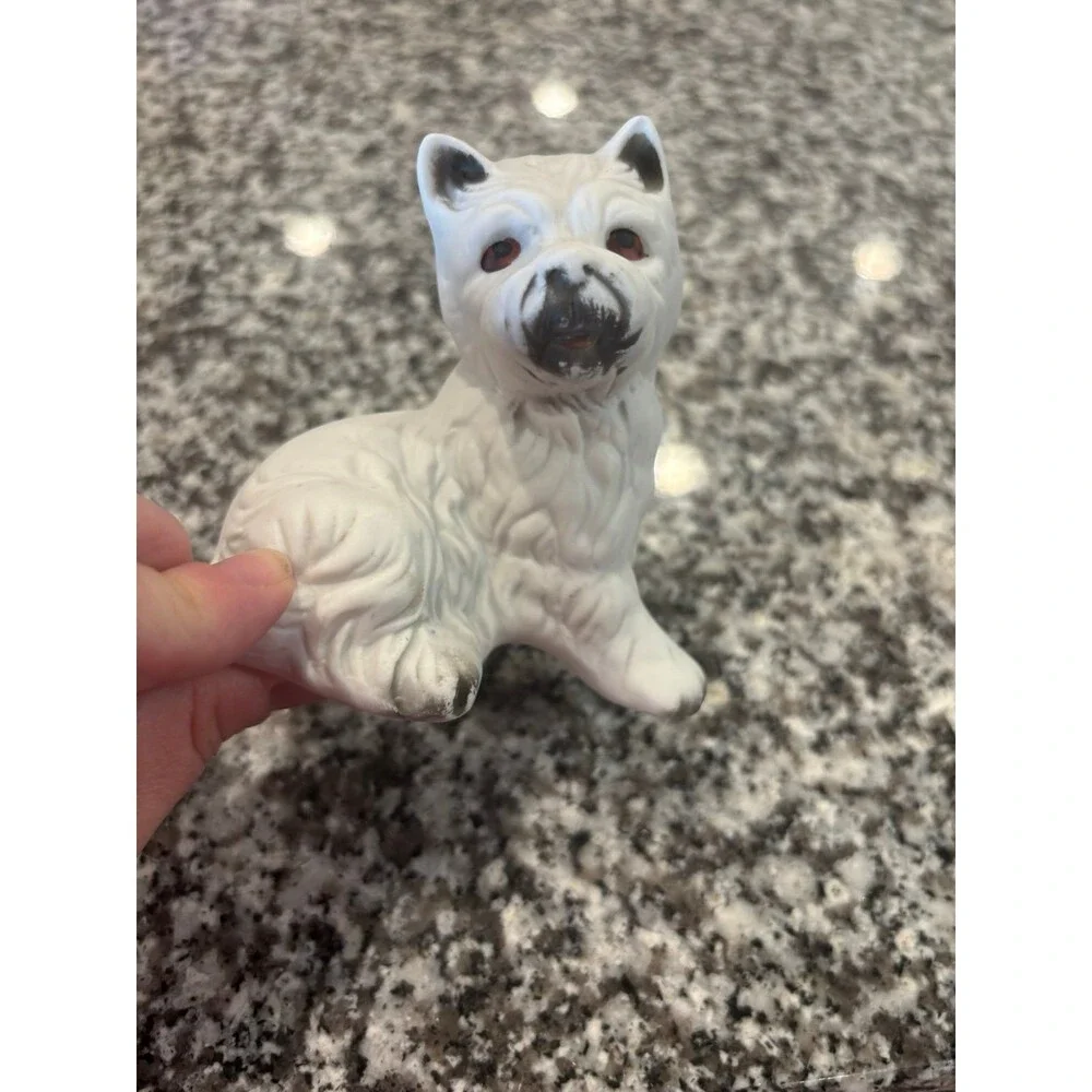 Vintage Westie White dog figurine